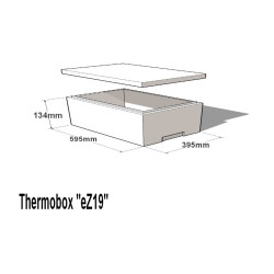 Termobox 19 litrů bez děr